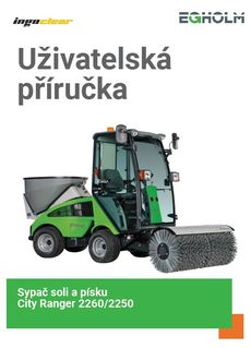 City Ranger 2260 - Agregát na solenie a posyp - manuál 