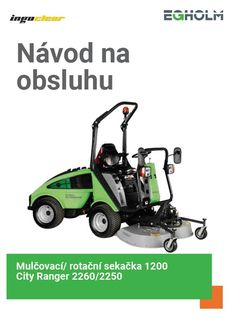 City Ranger 2260 - Kosačka nožová 1200 - manuál 