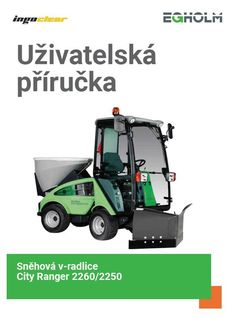 City Ranger 2260 - Snežná radlica typu V - manuál 