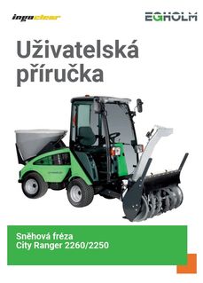 City Ranger 2260 - Snežná fréza - manuál 