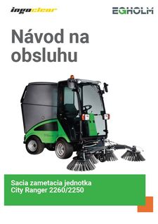 City Ranger 2260 - Zásobník zametacej nadstavby - manuál 