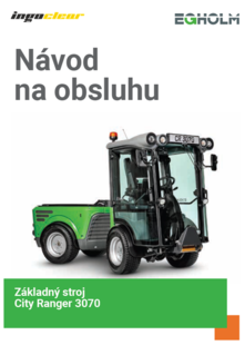 City Ranger 3070 - základný stroj - manuál