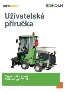 Park Ranger 2150 - Agregát na solenie a posyp - manuál