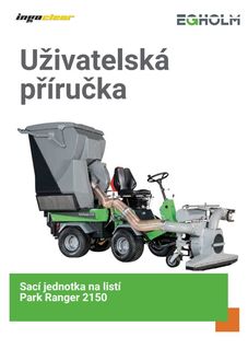 Park Ranger 2150 - Sacia jednotka lístka - manuál