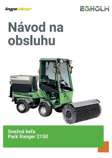 Park Ranger 2150 - Snežná kefa - manuál