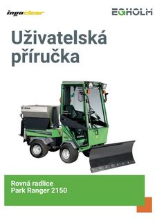 Park Ranger 2150 - Snežný pluh - manuál